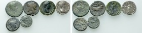 6 Greek and Roman Coins.