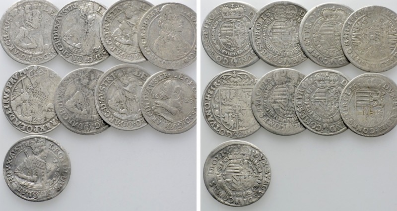 9 Coins of Austria. 

Obv: .
Rev: .

. 

Condition: See picture.

Weigh...