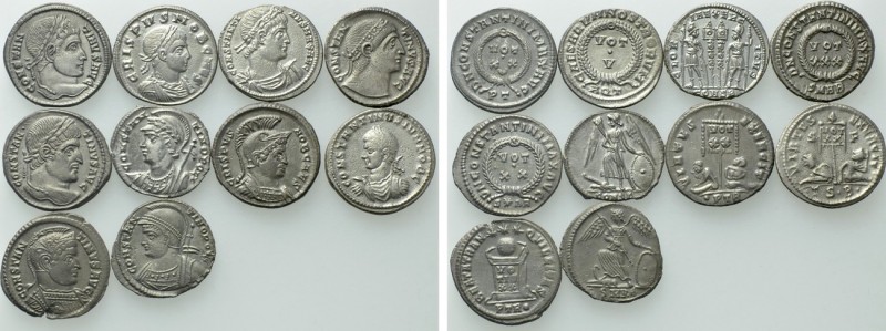 10 Folles of the Constantinian Dynasty. 

Obv: .
Rev: .

. 

Condition: S...