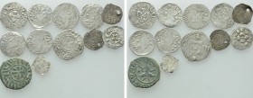12 Medieval Coins.