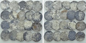 20 Grossi of Venice; Some With Holes.