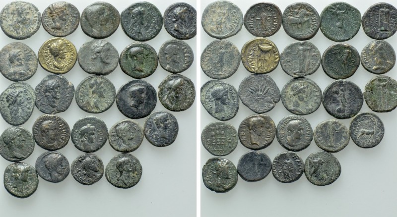 24 Roman Provincial Coins. 

Obv: .
Rev: .

. 

Condition: See picture.
...