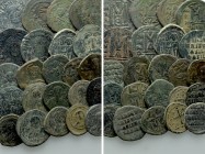 27 Byzantine Coins (4 pieces with bronze disease not in picture).