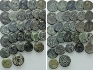 Circa 30 Roman Provincial Coins.