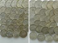 31 Silver Coins of Franz Joseph of Austria and Hungary.