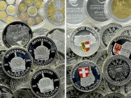 35 Silver Medals (Circa 490 g. fine).