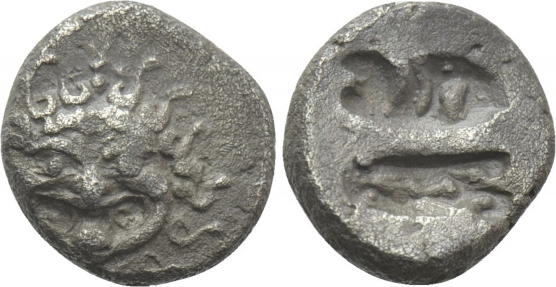 IONIA. Ephesos. 1/12 Stater (Mid 6th Century BC). 

Obv: Gorgoneion; bee in ha...