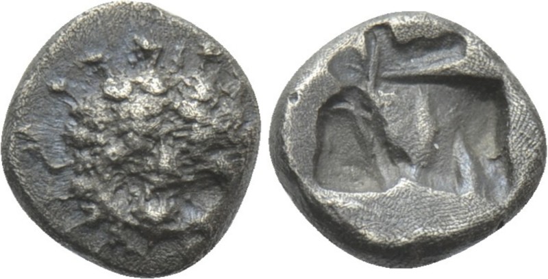 IONIA. Ephesos. 1/24 Stater (Mid 6th Century BC). 

Obv: Gorgoneion; bee in ha...