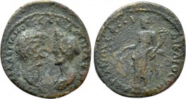 IONIA. Ephesos. Hadrian with Sabina (117-138). Ae.