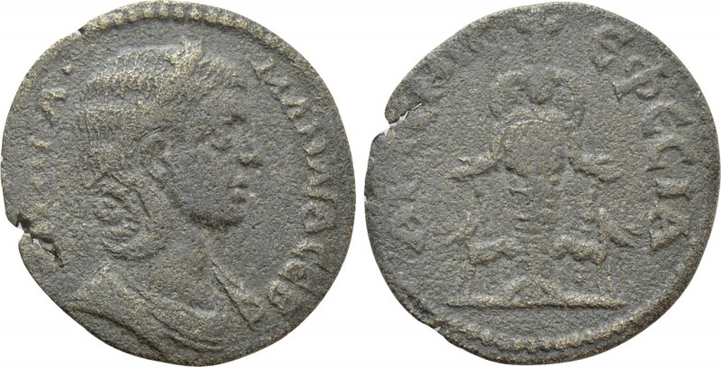IONIA. Ephesos. Julia Mamaea (Augusta, 222-235). Ae. 

Obv: IOYΛIA MAMAIA CEB....
