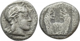 IONIA. Kolophon. 1/4 Drachm (Circa 450-410 BC).