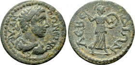 IONIA. Lebedos. Caracalla (198-217). Ae.