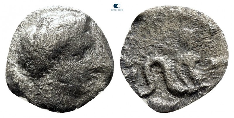 Campania. Allifae 375-325 BC. 
Obol AR

10 mm., 0,34 g.



nearly very fi...