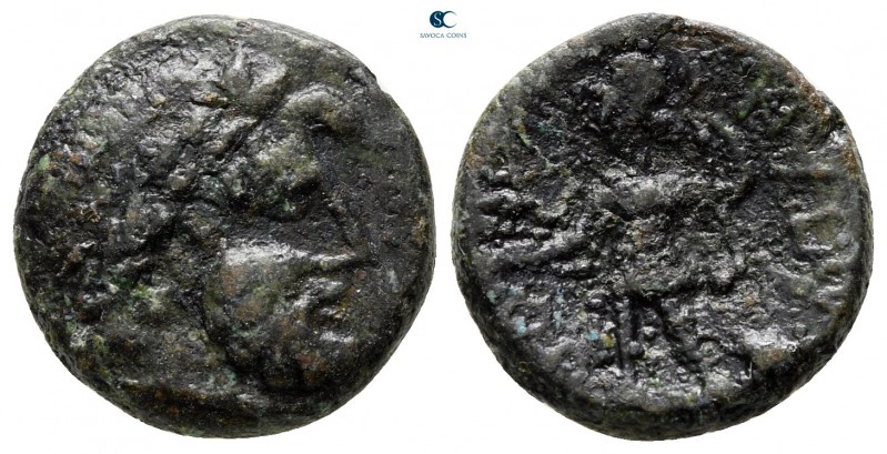 Sicily. Panormos circa 200-100 BC. 
Bronze Æ

14 mm., 3,16 g.



nearly v...
