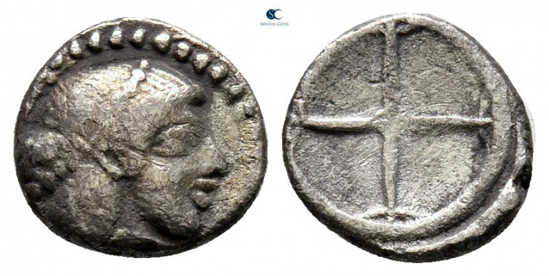 Sicily. Syracuse 485-466 BC. 
Litra AR

9 mm., 0,59 g.



very fine