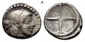 Sicily. Syracuse 485-466 BC. Litra AR