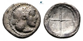 Sicily. Syracuse. Deinomenid Tyranny 485-466 BC. Litra AR