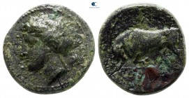 Sicily. Syracuse circa 289-285 BC. Bronze Æ