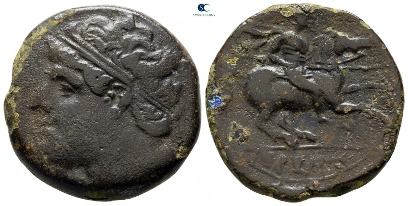 Sicily. Syracuse. Hieron II 275-215 BC. 
Bronze Æ

27 mm., 15,19 g.



ve...