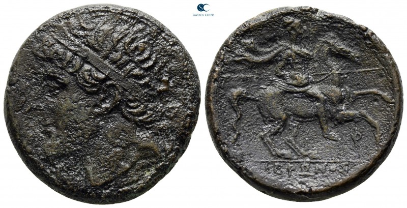 Sicily. Syracuse. Hieron II 275-215 BC. 
Bronze Æ

27 mm., 16,17 g.



ve...