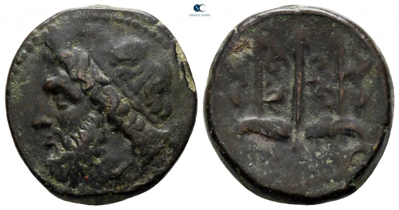 Sicily. Syracuse. Hieron II 275-215 BC. 
Bronze Æ

21 mm., 6,01 g.



nea...