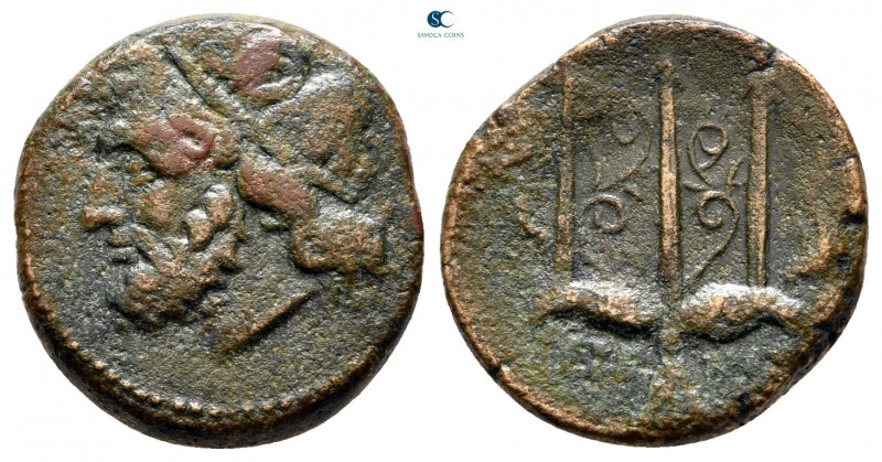 Sicily. Syracuse. Hieron II 275-215 BC. 
Bronze Æ

18 mm., 5,57 g.



ver...