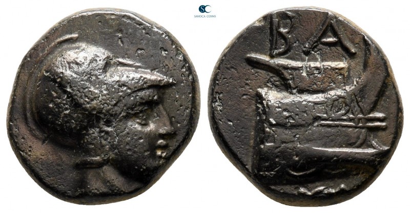 Kings of Macedon. Uncertain mint in Caria. Demetrios I Poliorketes 306-283 BC. ...
