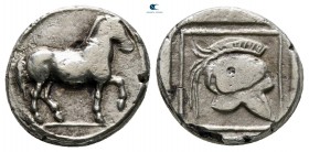 Kings of Macedon. Perdikkas II circa 451-413 BC. Struck circa 437/6-435/4 B. Tetrobol AR