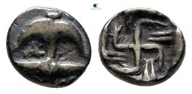 Thrace. Apollonia Pontica circa 425-350 BC. Hemiobol AR