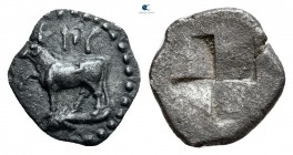 Thrace. Byzantion 340-320 BC. Diobol AR