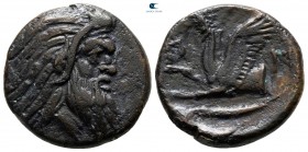 The Tauric Chersonese. Pantikapaion circa 310-304/3 BC. Bronze Æ