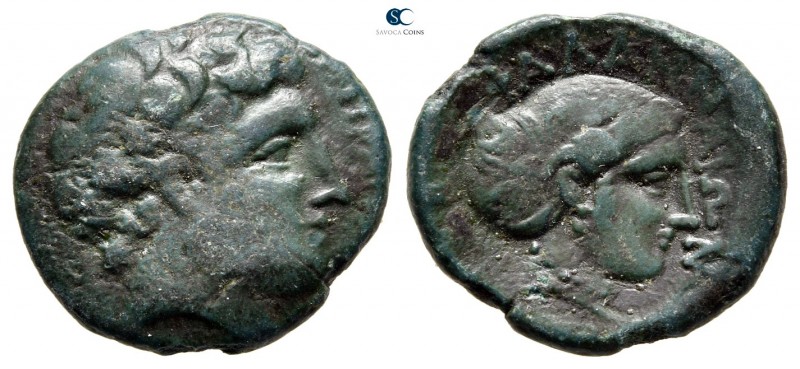 Thessaly. Phalanna circa 350-300 BC. 
Bronze Æ

18 mm., 3,03 g.



very f...