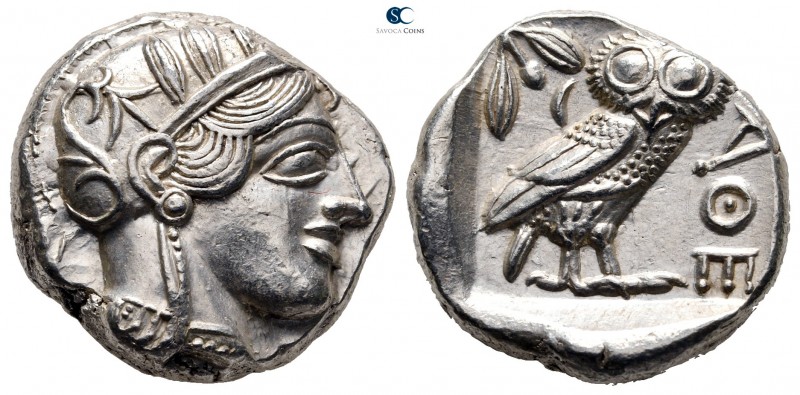 Attica. Athens circa 454-404 BC. 
Tetradrachm AR

23 mm., 17,17 g.



goo...