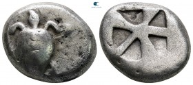 Islands off Attica. Aegina 525-480 BC. Stater AR