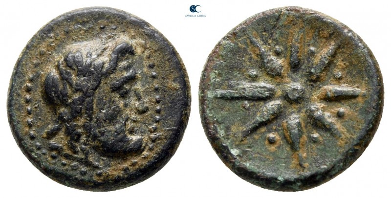 Asia Minor. Uncertain mint 200-100 BC. 
Bronze Æ

13 mm., 2,01 g.



very...