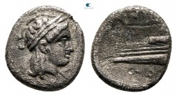 Bithynia. Kios circa 350-300 BC. Diobol AR