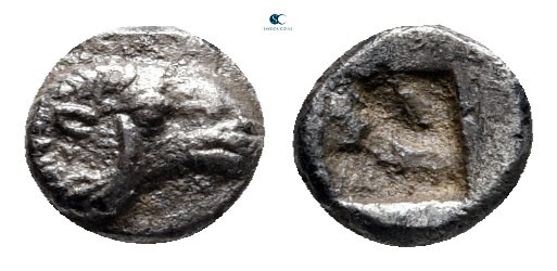 Troas. Kebren 520-480 BC. 
Hemiobol AR

5 mm., 0,24 g.



very fine