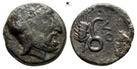 Lydia. Uncertain mint. Autophradates as Satrap 392-388 BC. Bronze Æ