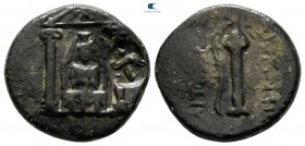 Pamphylia. Perge circa 50-30 BC. c/m: sphinx. Bronze Æ