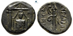 Pamphylia. Perge 50-30 BC. Bronze Æ