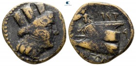 Phoenicia. Karne circa 223-220 BC. Bronze Æ