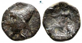 Kings of Cappadocia. Ariarathes IV Eusebes circa 220-163 BC. Bronze Æ