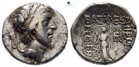 Kings of Cappadocia. Mint A (Eusebeia under Mt.Argaios). Ariobarzanes III Eusebes Philoromaios 52-42 BC. Drachm AR