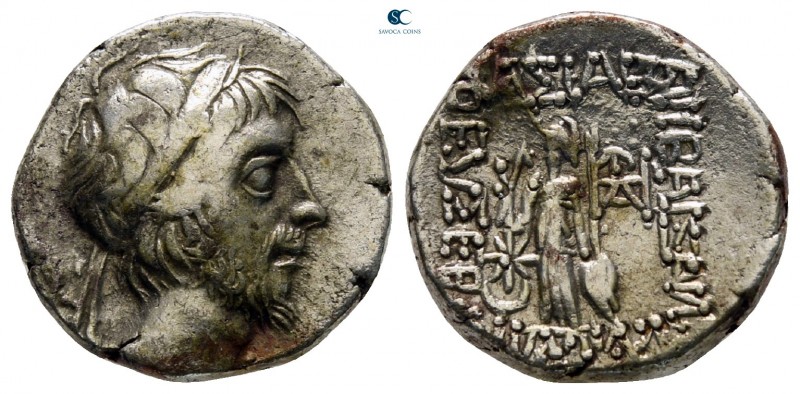 Kings of Cappadocia. Mint A (Eusebeia under Mt.Argaios). Ariobarzanes III Eusebe...