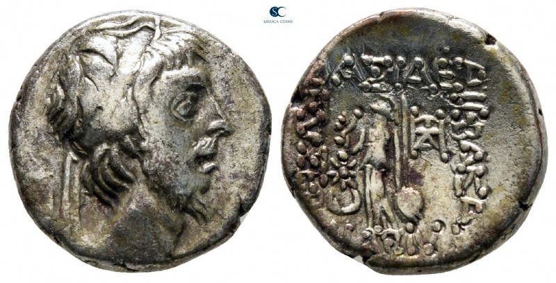 Kings of Cappadocia. Mint A (Eusebeia under Mt.Argaios). Ariobarzanes III Eusebe...