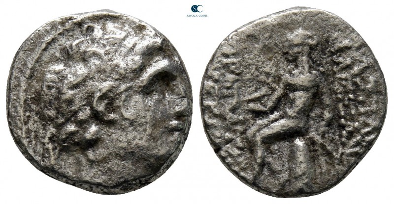 Seleukid Kingdom. Antioch on the Orontes. Alexander I Balas 152-145 BC. 
Drachm...