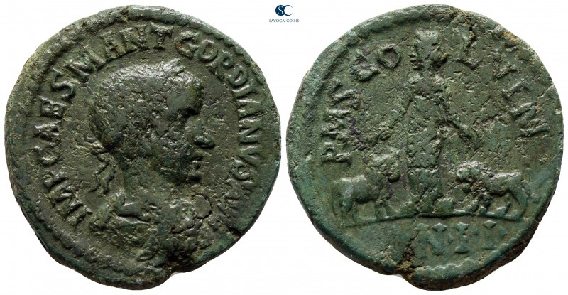 Moesia Superior. Viminacium. Gordian III AD 238-244. 
Bronze Æ

32 mm., 19,55...