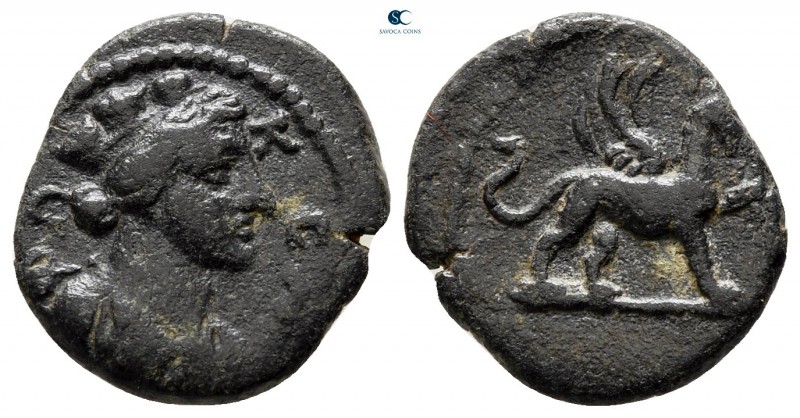 Ionia. Phokaia. Pseudo-autonomous issue AD 98-138. 
Bronze Æ

15 mm., 1,63 g....