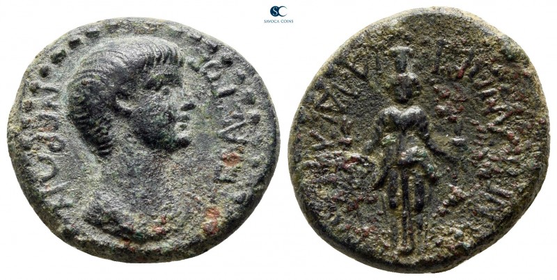 Lydia. Philadelphia (as Neocaesarea). Nero AD 54-68. 
Bronze Æ

18 mm., 5,00 ...