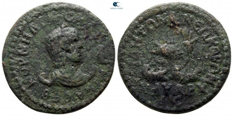 Pamphylia. Side. Salonina AD 254-268. 
Bronze Æ

29 mm., 15,96 g.



fine...